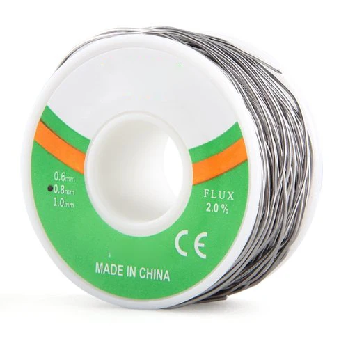 New Style 1 roll of Wire Solder Wire Roll Coil Wire Tin Welding Diameter 0.8 mmwire tinned