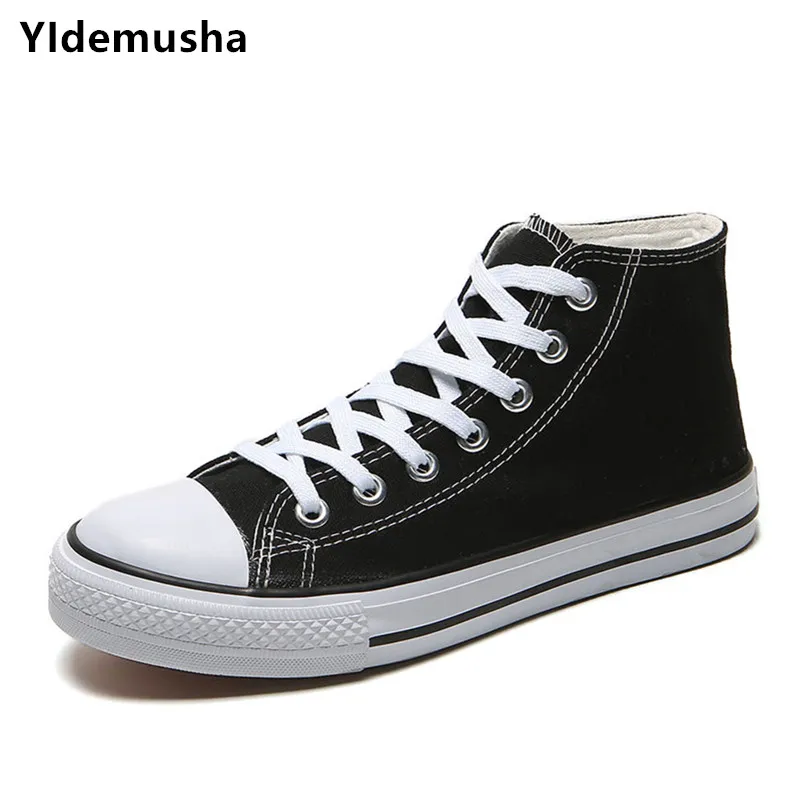 

YIdemusha New Fashion Slip On Canvas Women Shoes Espadrilles Spring Autumn Women's Hand Painted Board Shoes Lace Up Casual Shoes