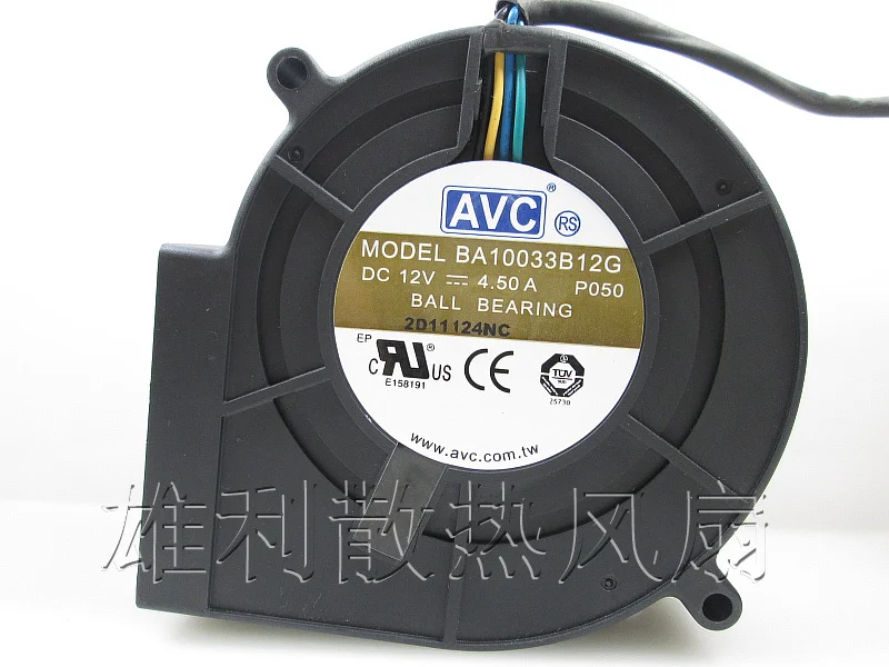 Вентилятор для сервера AVC BA10033B12G P050 12 В постоянного тока 4 50 А 97x94x33 мм