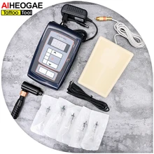 Татуировки, Перманентный макияж Питание Наборы татуировки Макияж Ротари Машина с ножной переключатель иглы PTM2101