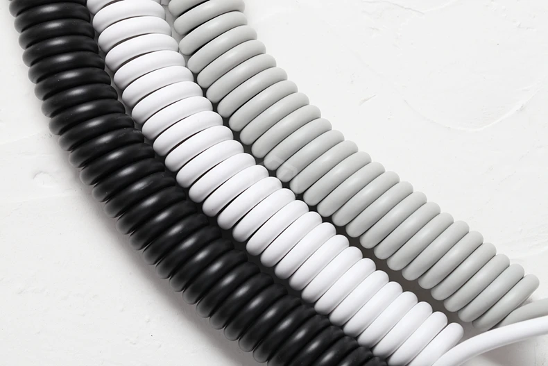  coiled Cable wire Mechanical Keyboard GH60 USB cable mini micro type c USB port for kit DIY poker 2