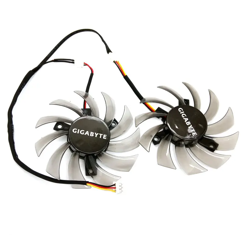Оригинальный охлаждающий вентилятор для видеокарты Gigabyte T128010SM 12 в 0 20 а диаметр 74