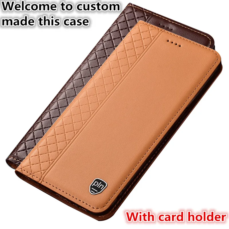  QH02 Genuine leather magnet phone bag with card holder for Asus ZenFone 3 MAX ZC553KL case for ZenF