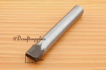 

leather puncher Hole Gasket Cutter Punch Set tool Rounded rectangular 14mm S264