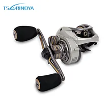 TSURINOYA CK150 9+ 1BB 6,6: 1 Baitcasting катушка Рыба рыболовные катушки двойной тормозные системы катушки для наживки Океан морской