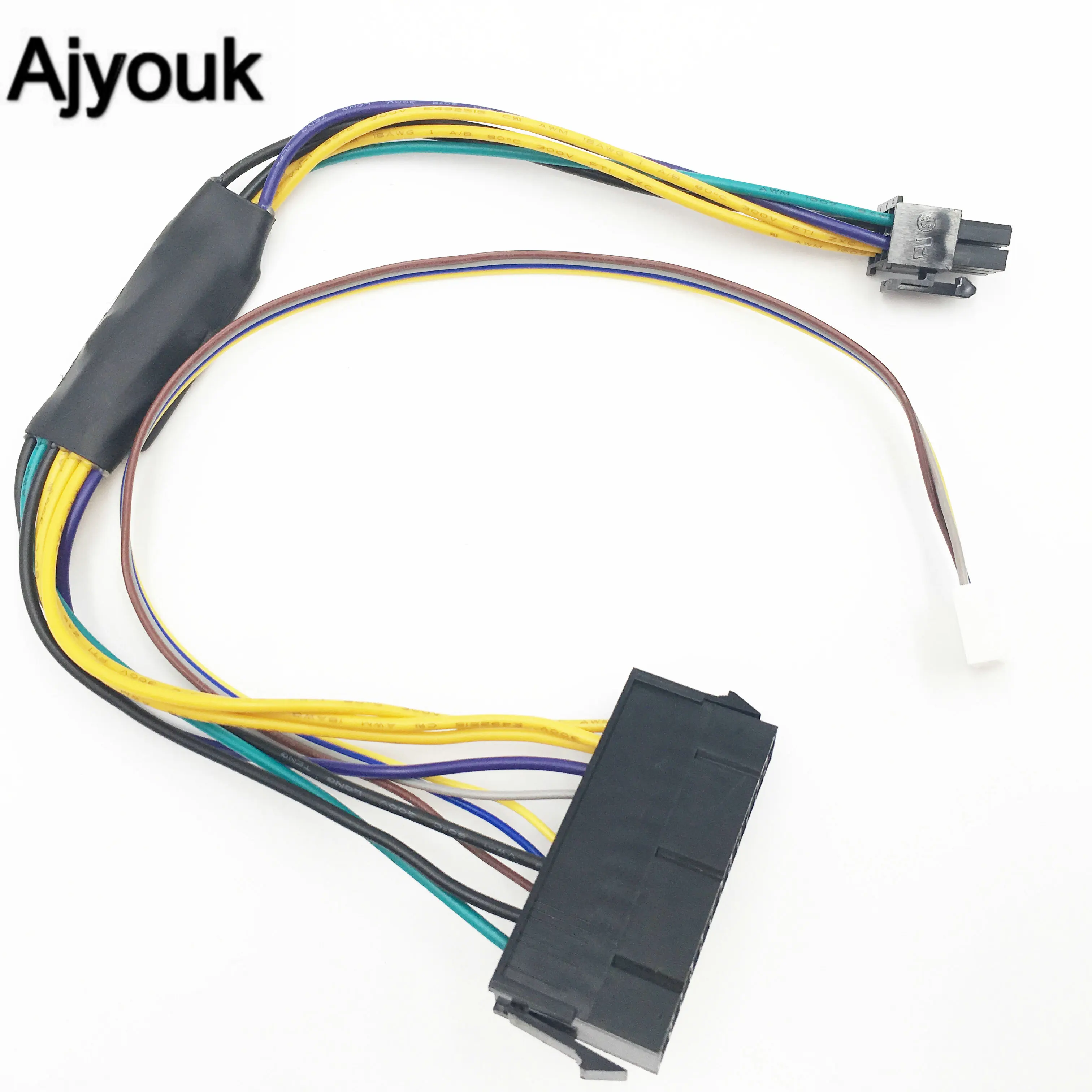 24Pin ATX кабель питания к 2 портовому 6Pin разъему адаптер материнской платы шнур для HP