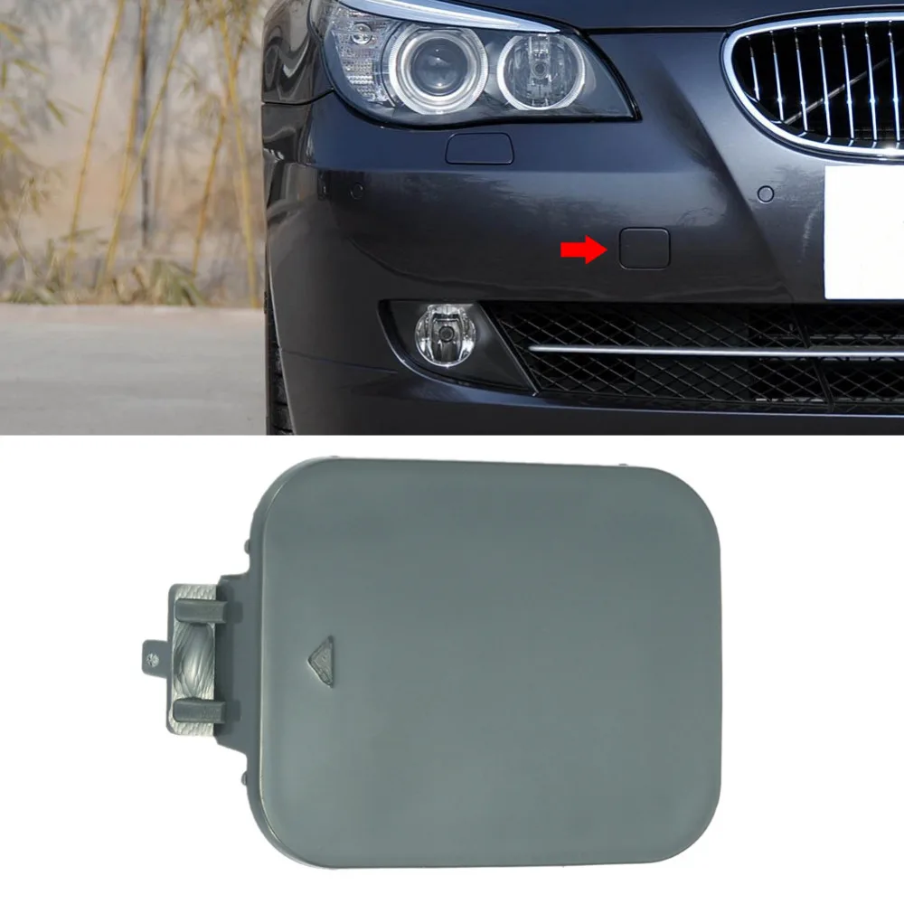 Чехол на передний бампер крышка фару для BMW E60 E61 5 серия 520d 520i 523li 525li 530li 2008 2010 caps | Отзывы и видеообзор