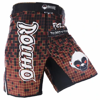 

Soft monkey ROLLHO tai boxing MMA combat shorts swatting martial arts wind for stretch fitness running man