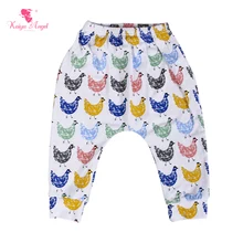 Kaiya Angel/штаны для маленьких мальчиков и девочек; одежда с цветочным принтом; сезон весна-лето; леггинсы для новорожденных девочек; брюки; детская одежда оптом