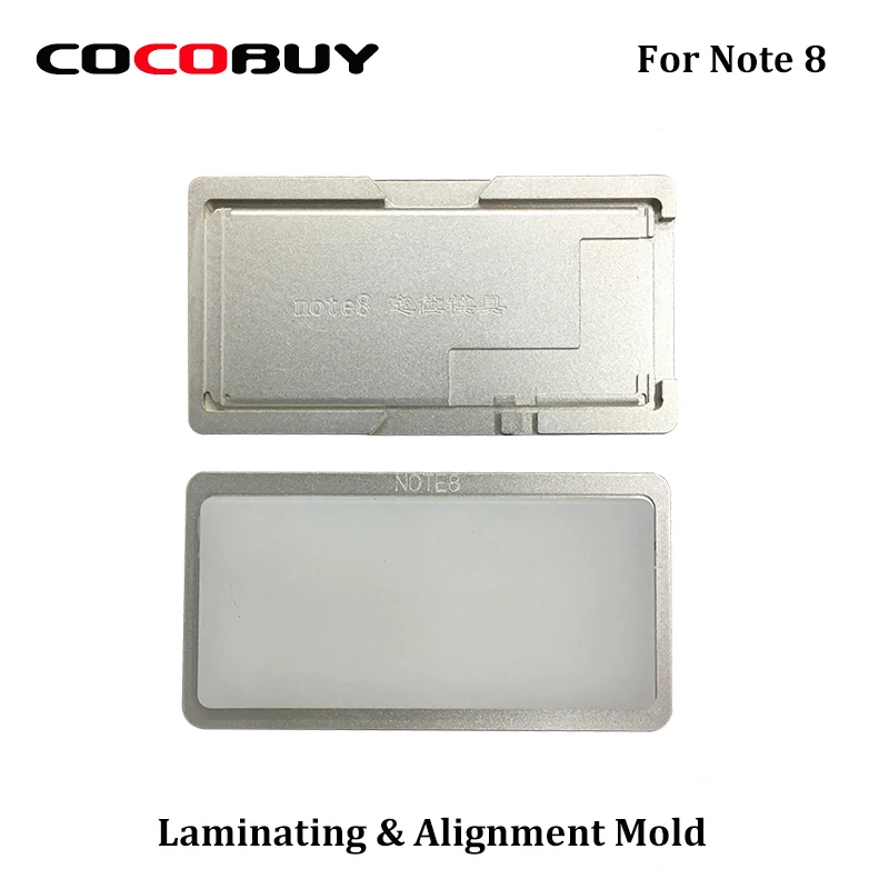 

Novecel 1 Set Precision aluminium mould for Note 8 Laminating mold for LCD Screen Positioning Alignment mat