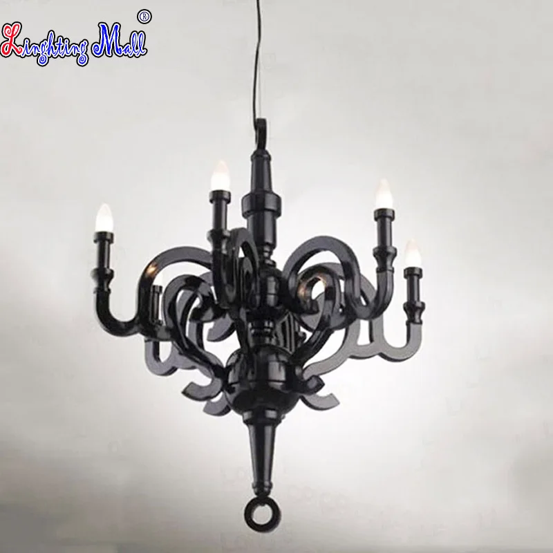 W Ancient Roman Retro Naked Women Candle Chandelier Vintage