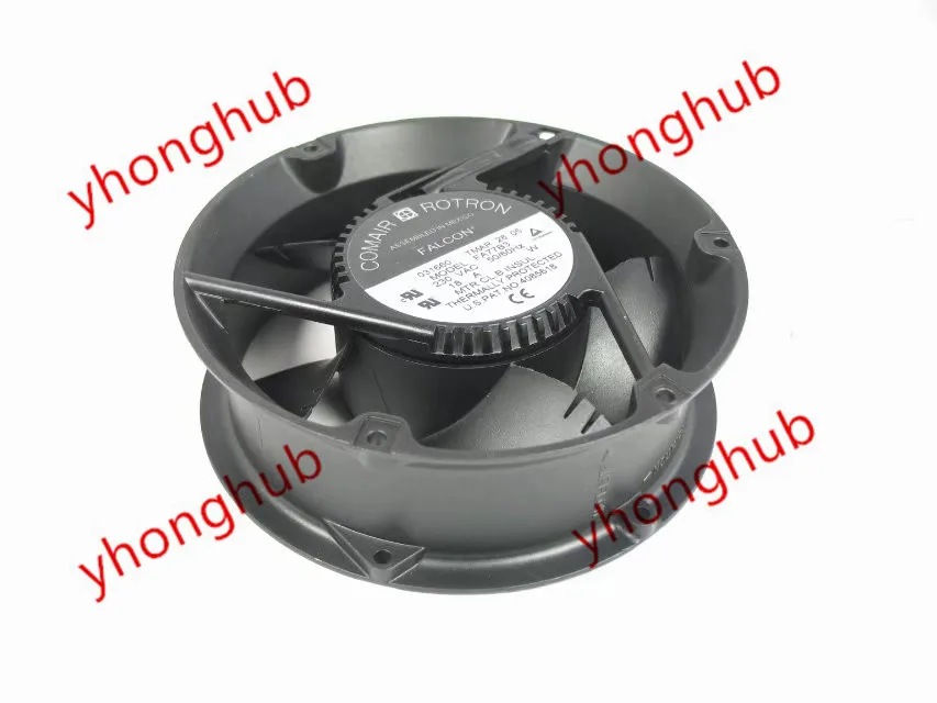 Emacro for COMAIR ROTRON FA77B3 Server Round Fan AC 230V 0