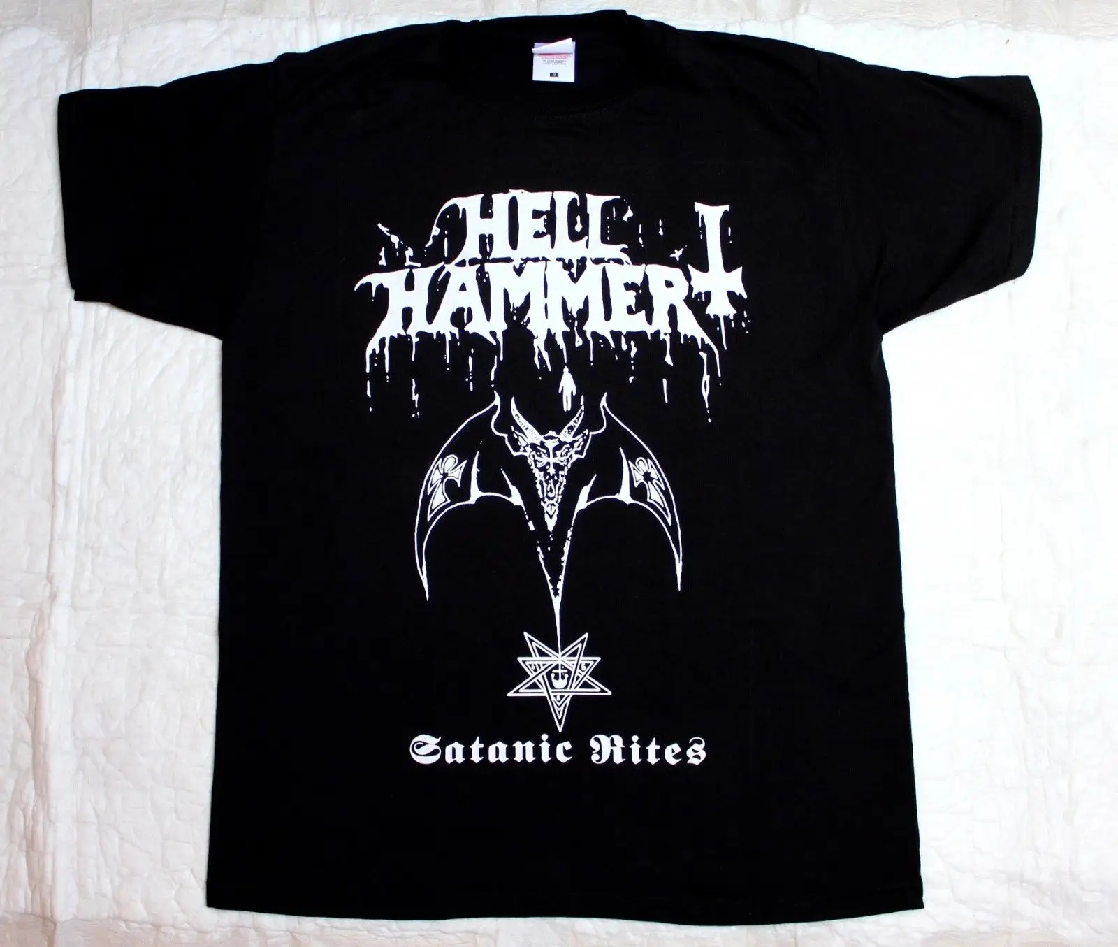 

Hellhammer Satanic Rites Celtic Frost Short - Long Sleeve New Black T-shirt Cotton Short Sleeve T shirt Fashion Tee shirt homme