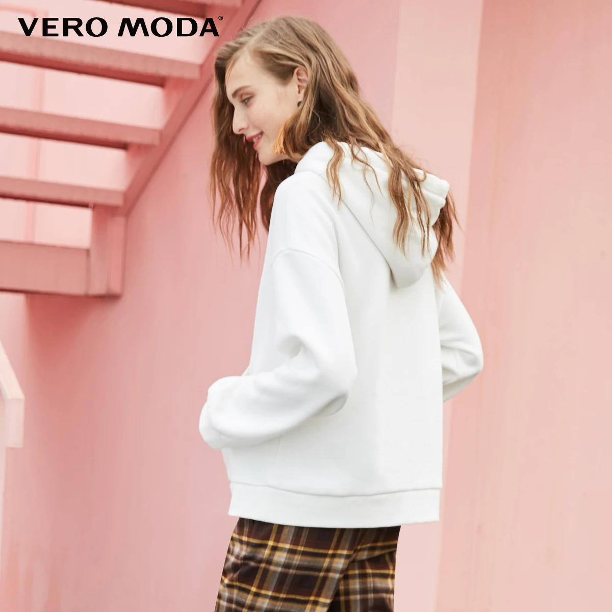 Vero Moda толстовка женская худи женские Новая женская хлопковая толстовка с надписью и короткими рукавами | 318433507