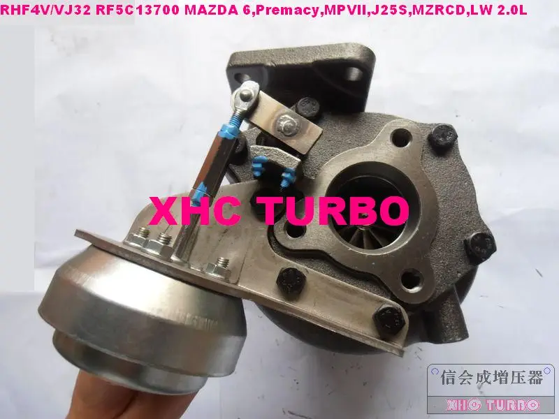 Новый турбокомпрессор RHF4V/VJ32 RF5C13700 для MAZDA 6 CiTD Premacy MPV II DI J25S MZRCD LW 2.0L 134HP|turbocharger