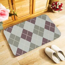 Выбранные геометрические небольшой площади 40x60 см наружный входной напольный коврик для спальни кухня Холл коврик антискользящий коврик для двери ковры