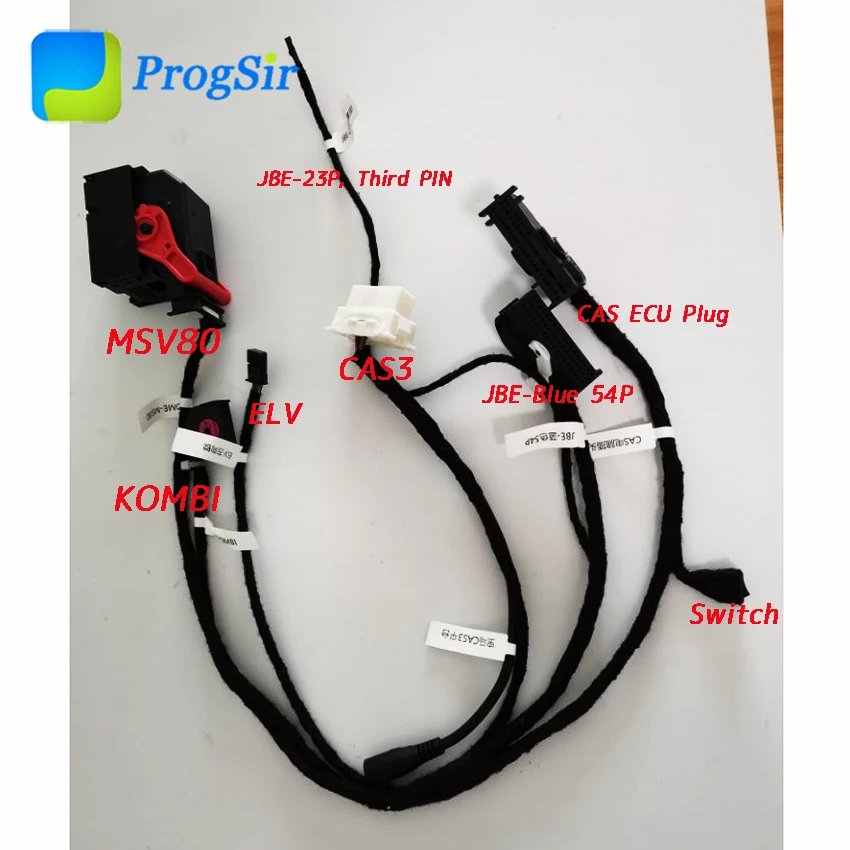 Тестовый Кабель платформы для CAS3 CAS3+ с адаптером DME MSV80