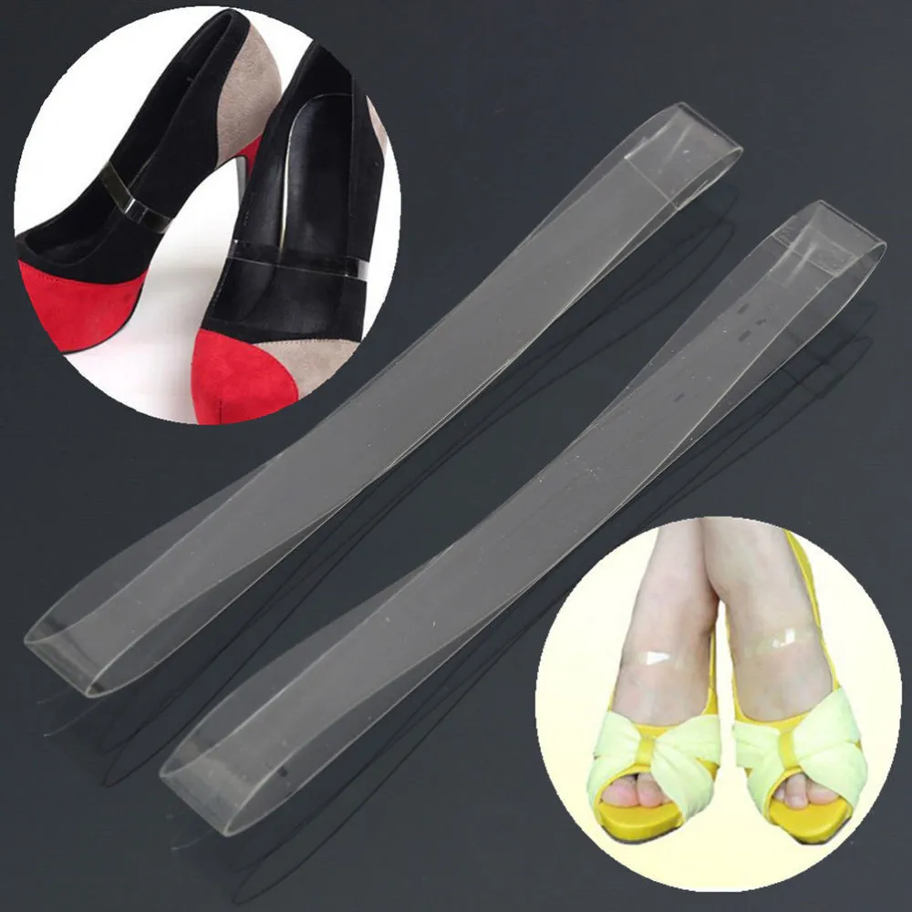 Zapatos Beam La Zapato 100 Anti Cordón Pares Silicona Running Correa Transparente Tacón Alto De Invisible Danza Para RnTqSw