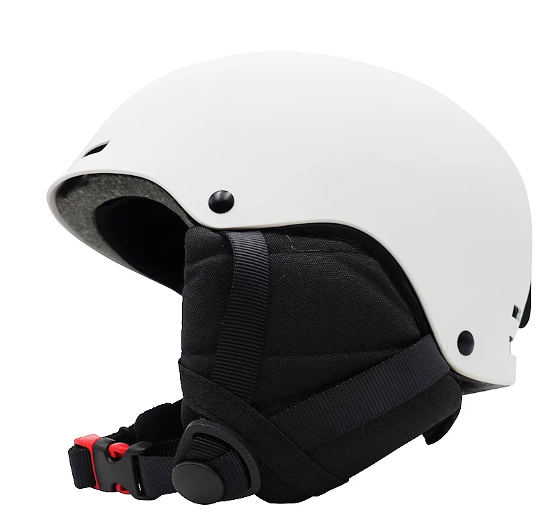 الأسهم التخليص! المهنية على الجليد التزلج خوذة الوردي النساء الرجال حجم قابل للتعديل التزلج خوذة CE أفضل جودة