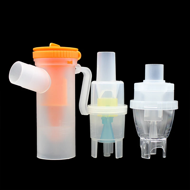 Compressor Nebulizer Original Inhaler Parts Injector Atomizer Cup Accessary Atomizer Sprayer Injector Nebulizer For Inhalation - Цвет: Прозрачный