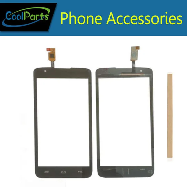 

1PC/Lot High Quality For Micromax Q383 Touch Screen Digitizer Touch Panel Lens Glass Replacement Part Black Color With Tape