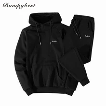 Bumpybeast, модный весенне-осенний мужской спортивный костюм, куртка+ штаны, спортивный костюм, комплект из 2 предметов, спортивная мужская одежда, спортивный костюм