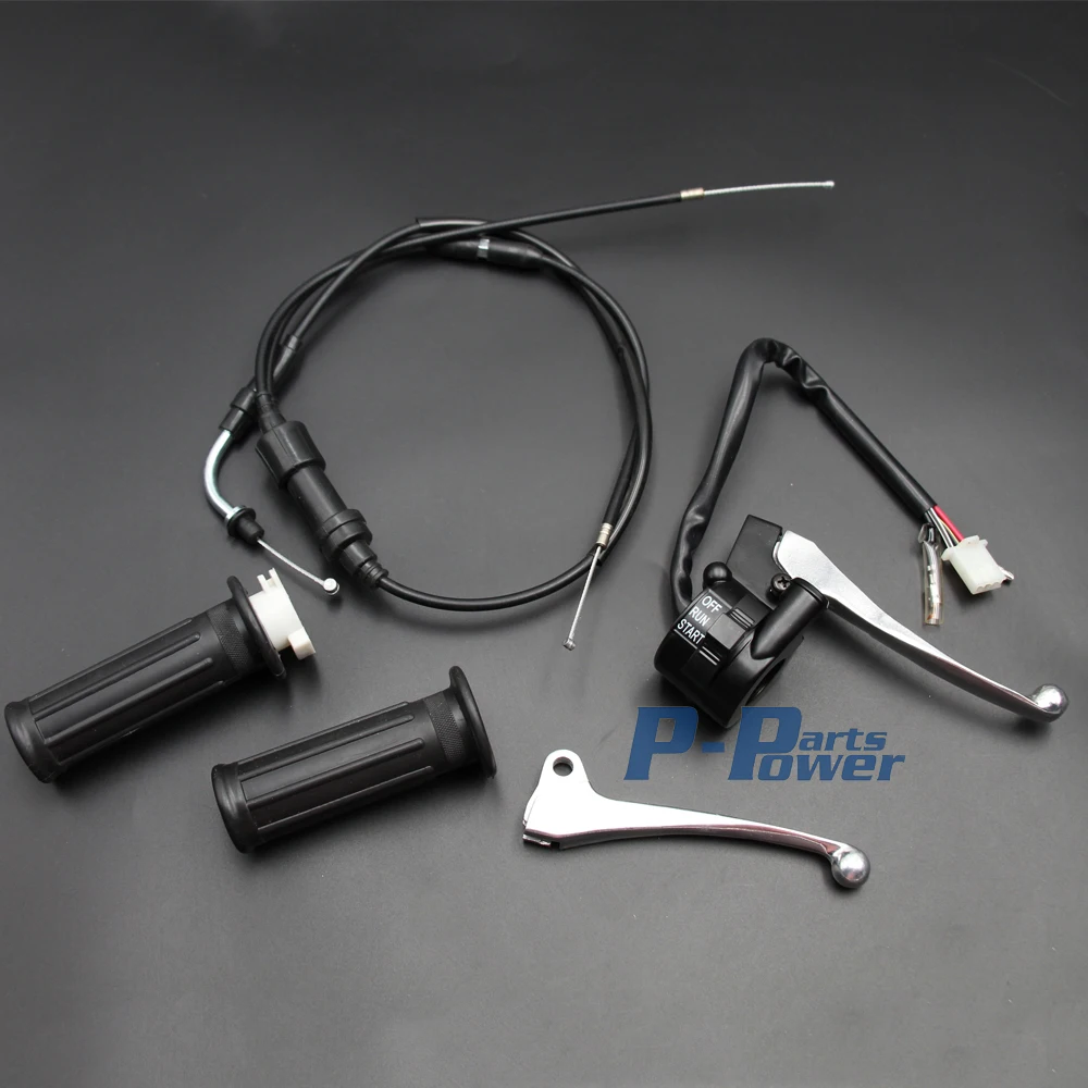 BRAKE LEVER THROTTLE GRIP SWITCH CABLE FOR YAMAHA PW50 PY50 PEEWEE 50