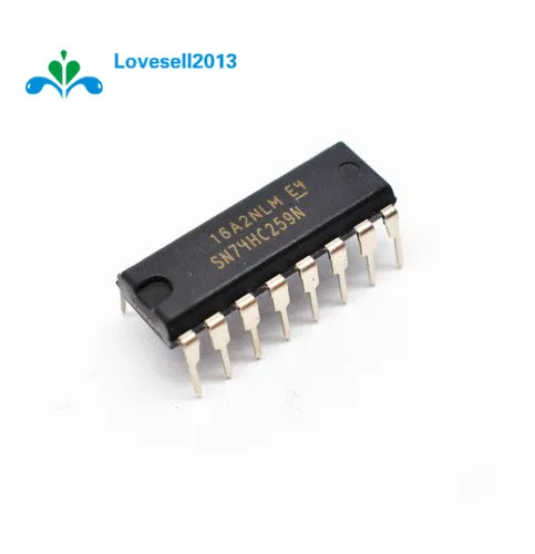 2 шт. SN74HC259N DIP16 SN74HC259 74HC259N 74HC259 8-битный Новый | Электроника