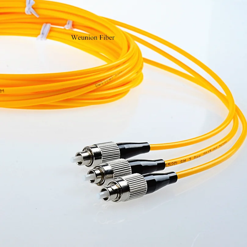 FC FTTH симплексный одномодовый волоконно оптический соединительный кабель