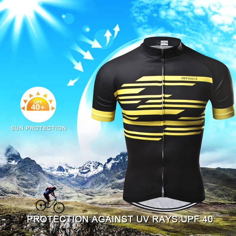 Phtxolue летний комплект для велоспорта, Мужская одежда для горного велосипеда, одежда для горного велосипеда, одежда для велоспорта, Майо, Ropa Ciclismo, комплекты для велоспорта