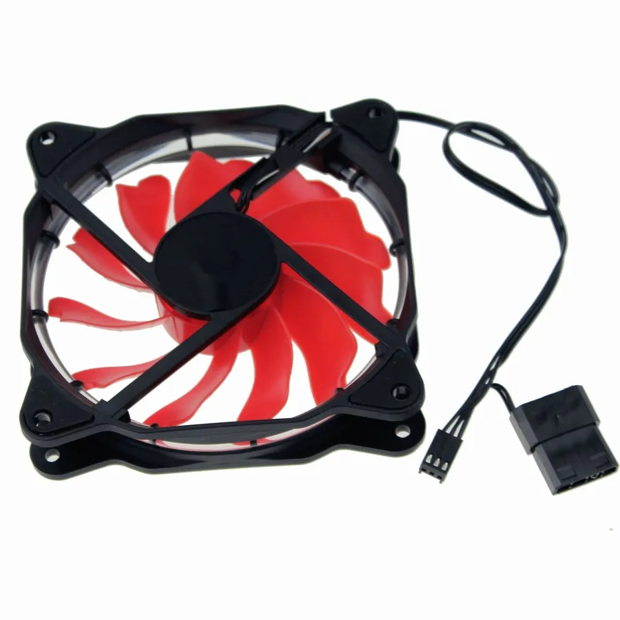 120mm red led fan 8