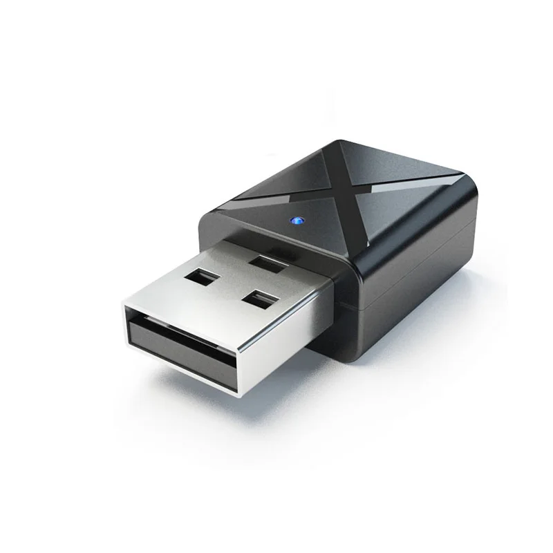 

ISKAS 2-in-1 Bleutooth Adapter Blue tooth Receiver 3.5mm Bleutooth 5.0 Transmitter 3.5 mm Jack Free Hands Wireless Aux Adaptador