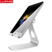 Tablet Stand Adjustable, LUPHIE Tablet Stand : Desktop Stand Holder Dock Compatible with Tablet Such For iPad 2018 Pro 9.7 11 acrylic tablet stand ipad security stand secure samsumg tablet stand holder for phone retail shop display with retracted device