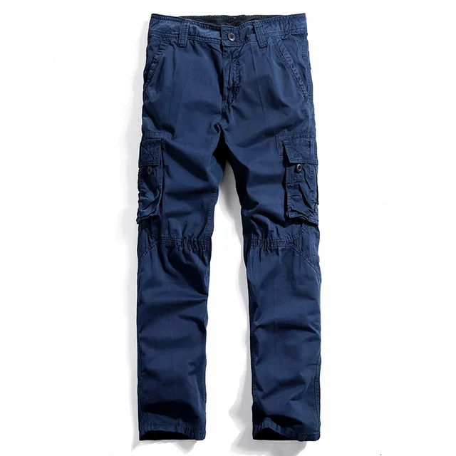 Multi Pocket Mens Cargo Pants Dark Grey Straight Cargo Pants Men