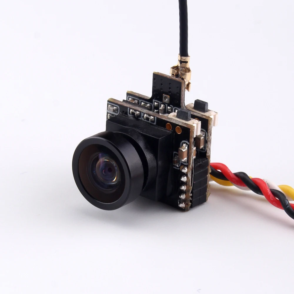 

Newest VTX03 Super Mini 5.8G 72CH 25mW Switchable FPV Transmitter Camera for FPV Drone Like Tiny Whoop Blade Inductrix etc
