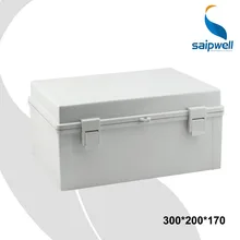 300*200*170 Waterproof Enclosures for Electronics With Lock PC Material Plastic Enclosure Lock SP-PCG-302017