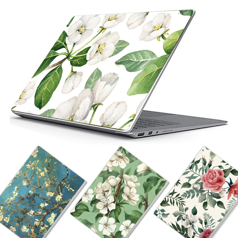 

Flower series Laptop Vinyl Stickers for Microsoft Surface Book 13.5 inch Notebook Cover for Surface book 13.5 Capa Para