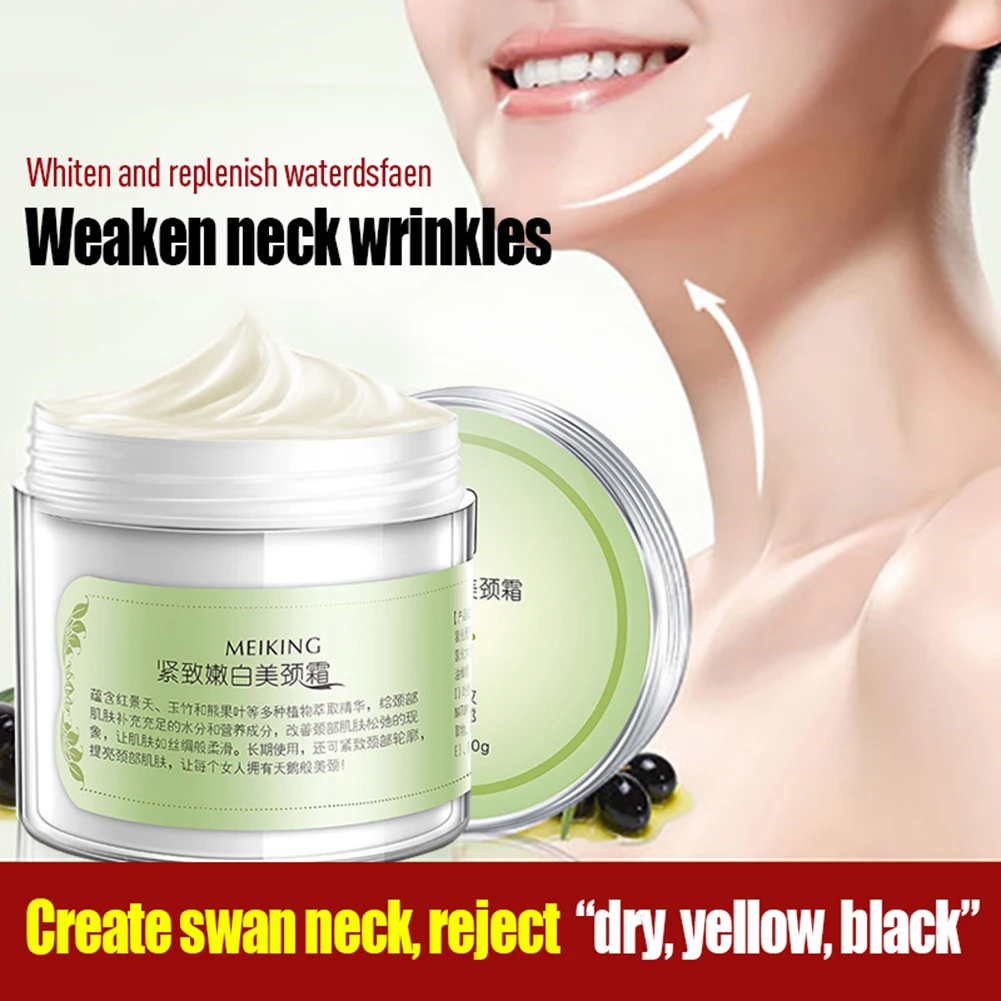 100g Neck Cream Skin Care Anti Aging Neck Mask Anti Wrinkle Whitening Moisturizing Firming Neck