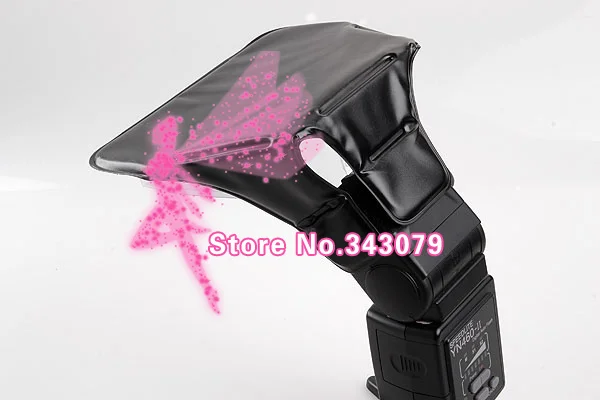 

Universal Flash Diffuser Light Soft box Reflector (L) For CANON 580EX II, 580EX/540EZ/520EZ for NIKON FLASH Camera Accessories