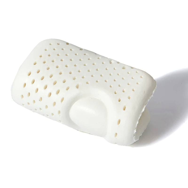Purenlatex из белого латекса мультфильм лев натуральный чистый ребенок шейный Защита Подушка Форма правильная латексная подушка