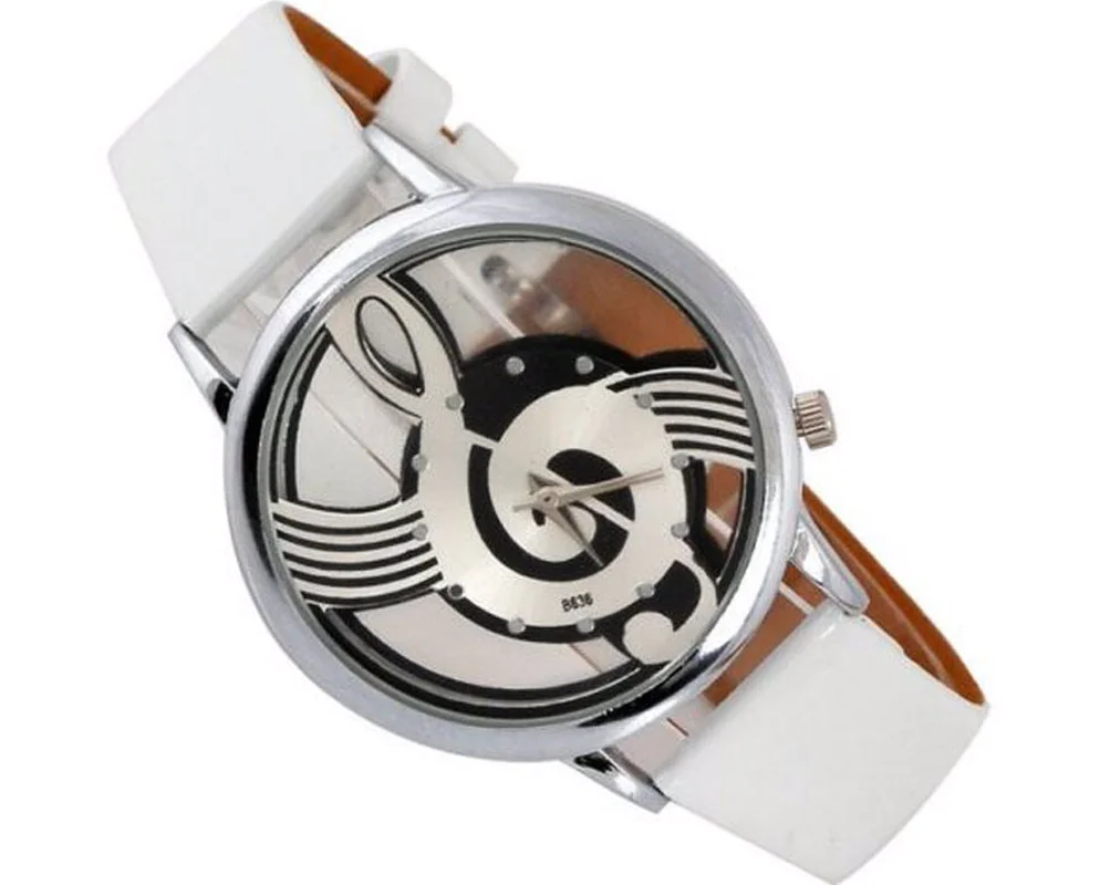 Стиль, стильные женские кварцевые часы с двойным полым клифом, студенческие часы
