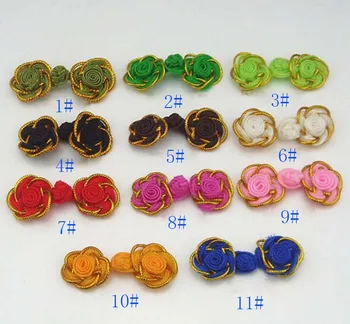 

New Decorative Buttons Scrapbook 50 Pair Vintage Chinese For Handmade Closure Knot Sewing Craft Tang Suit