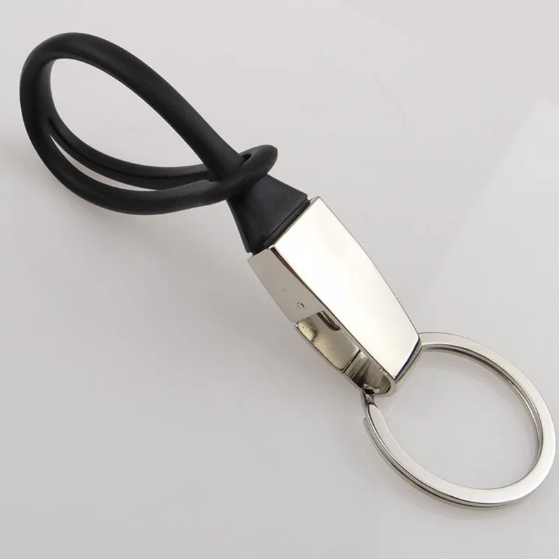 QOONG, на заказ, Мужская цепочка для ключей, металлический автомобильный брелок, многофункциональный инструмент, держатель для ключей, светодиодный, открывалка для бутылок, брелок Y16 - Цвет: Type1 Keychain