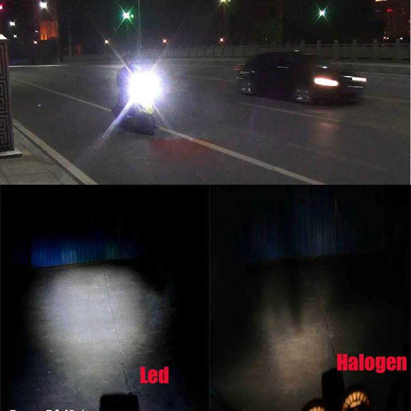 H6 Led Motorcycle Headlights Bulbs BA20D 12W 1200LM Hi Lo Beam Moto Light Bulbs For Motorbike Brake Motorcycle