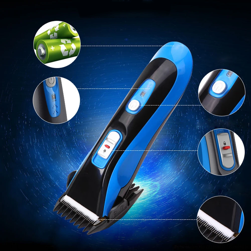 

Pro Men's/Baby Trimmer IPX7 Electric Rechargeable Hair Clipper Barber Kits Battery Comb Charger