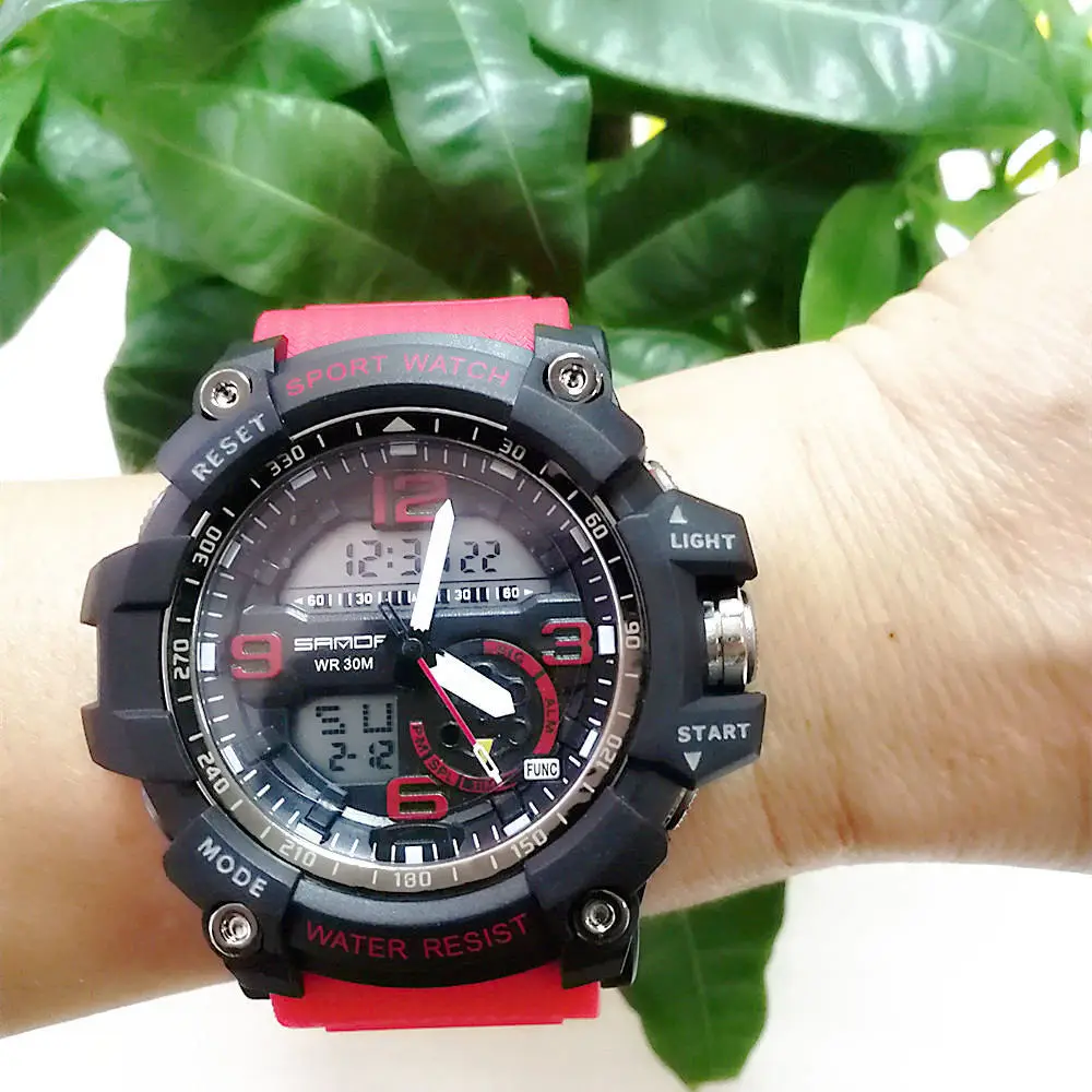 Часы Losida мужские спортивные армейские светодиодные цифровые 50 м 2018|wristwatch