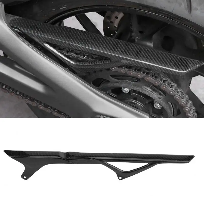 

Carbon Fiber Motorcycle Rear Chain Mud Guard Cover Protector for Yamaha MT-09 FZ-09 2014 2015 2016 2017 Motor Accessories