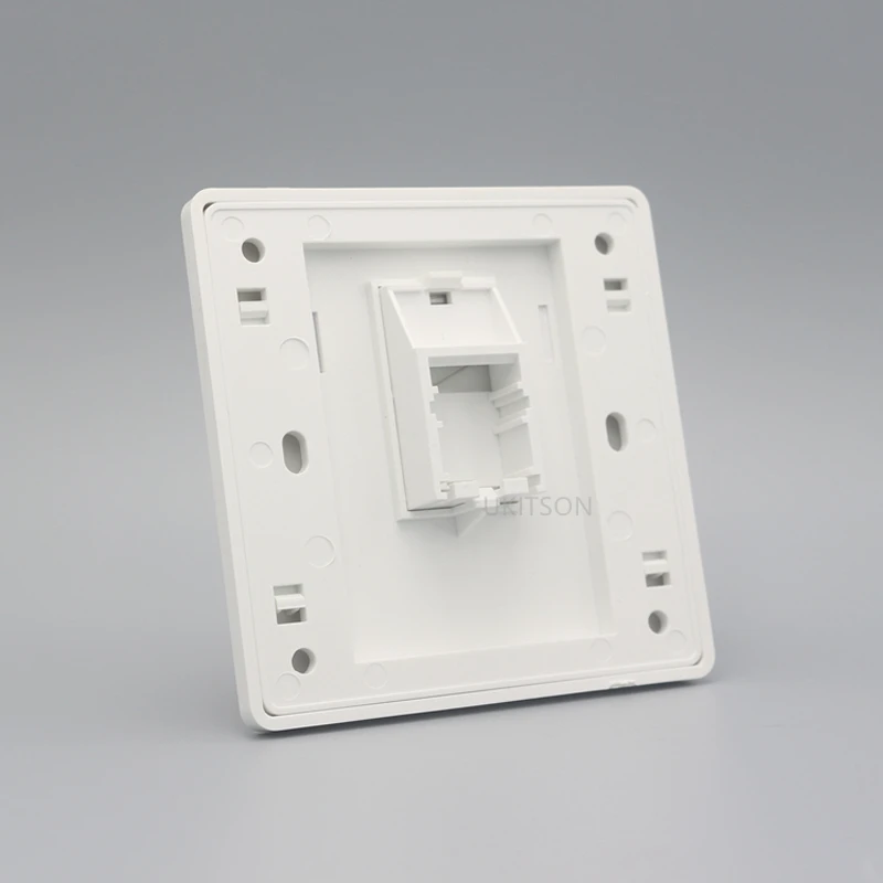 One Port Blank Wall Outlet Panel pic 3