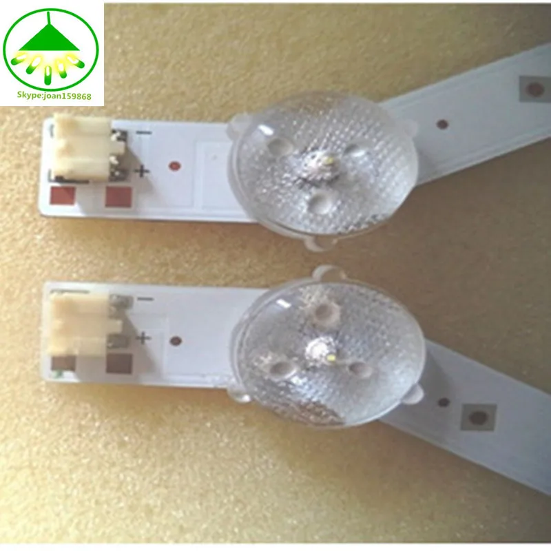 4 шт./лот 100% новая 9LED полоса подсветки для Samsung 32 &quotТВ приставка Barra D3GE 320SM0