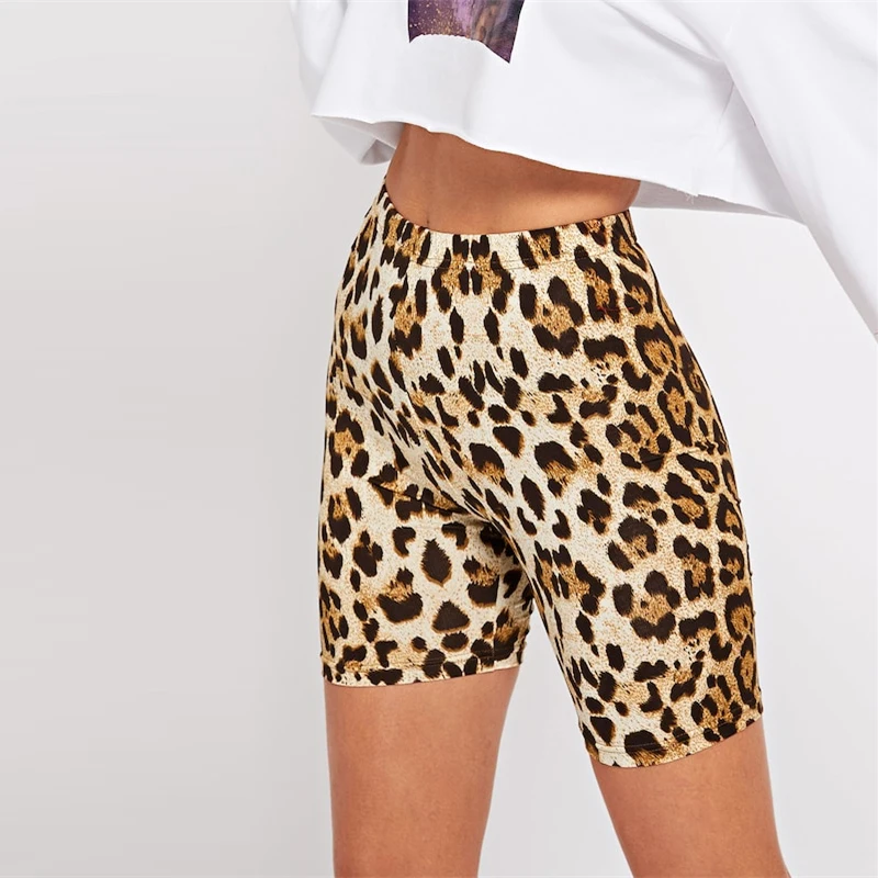New Look Ladies Leopard Print Leggings Sizes S & M FL16 